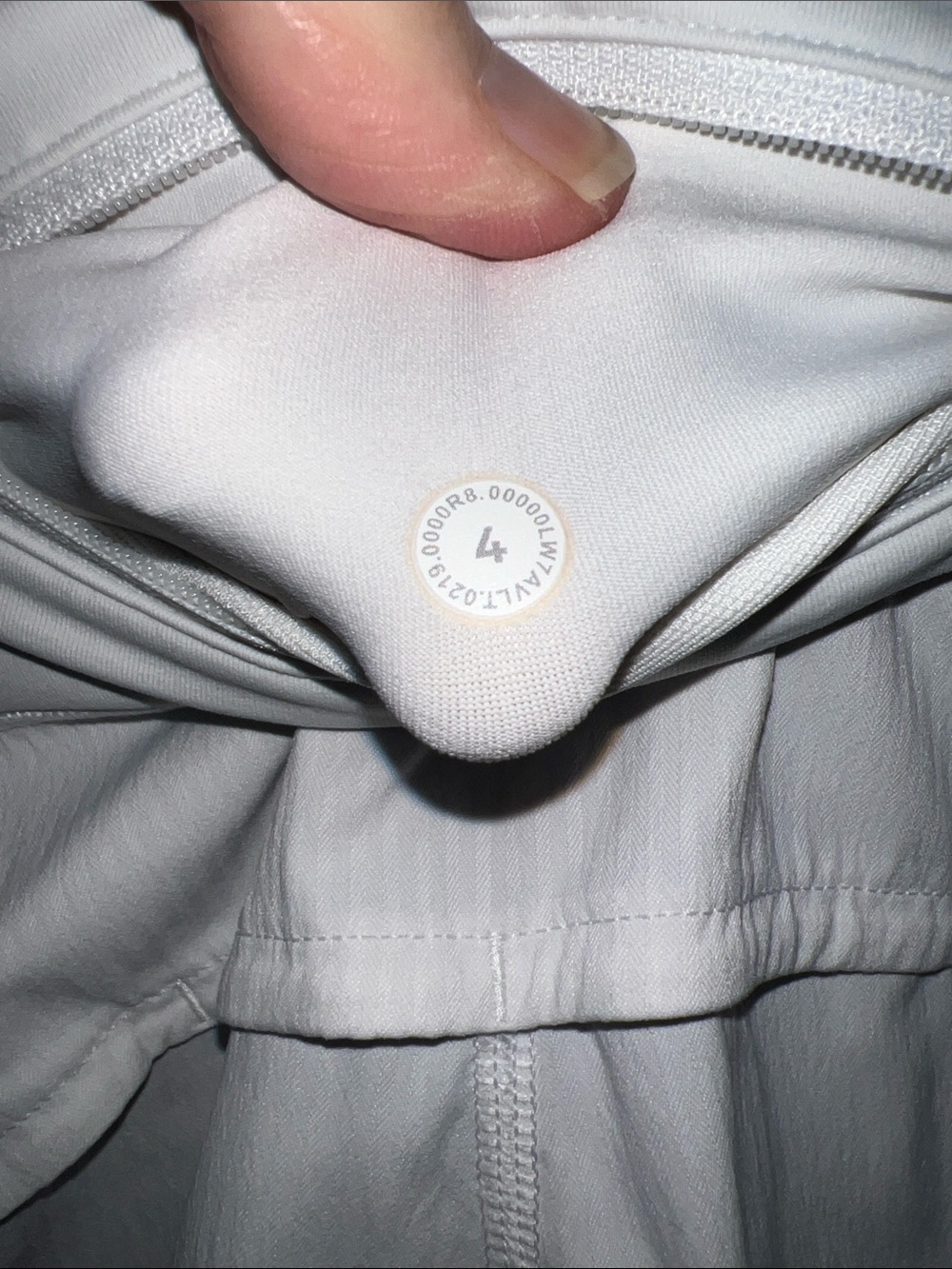 Lululemon Speed Up Short Long
*4" Updated Fit, White, Size 4 - Picture 6 of 6